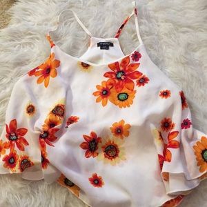 Flower tank top
